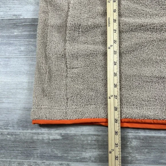 Adidas Men's XL Terrex XPloric High Pile Snap Fleece Pullover Beige IN3107 NWT - Picture 7 of 11